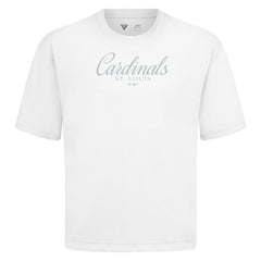 St. Louis Cardinals Levelwear Ethereal Oversized Luxe Signature Knit T-Shirt for sale