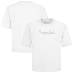 Arizona Diamondbacks Levelwear Ethereal Oversized Luxe Signature Knit T-Shirt Sale