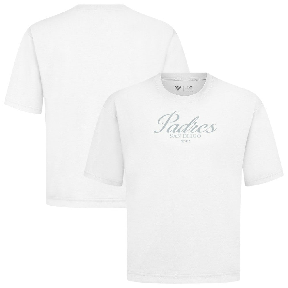 San Diego Padres Levelwear Ethereal Oversized Luxe Signature Knit T-Shirt Discount