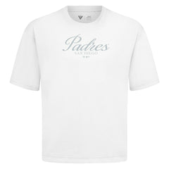 San Diego Padres Levelwear Ethereal Oversized Luxe Signature Knit T-Shirt Discount