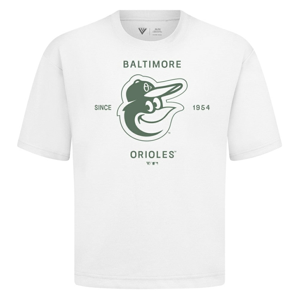 Baltimore Orioles Levelwear Crossway Oversized Luxe Signature Knit T-Shirt Online