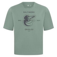 Baltimore Orioles Levelwear Crossway Oversized Luxe Signature Knit T-Shirt Near Me