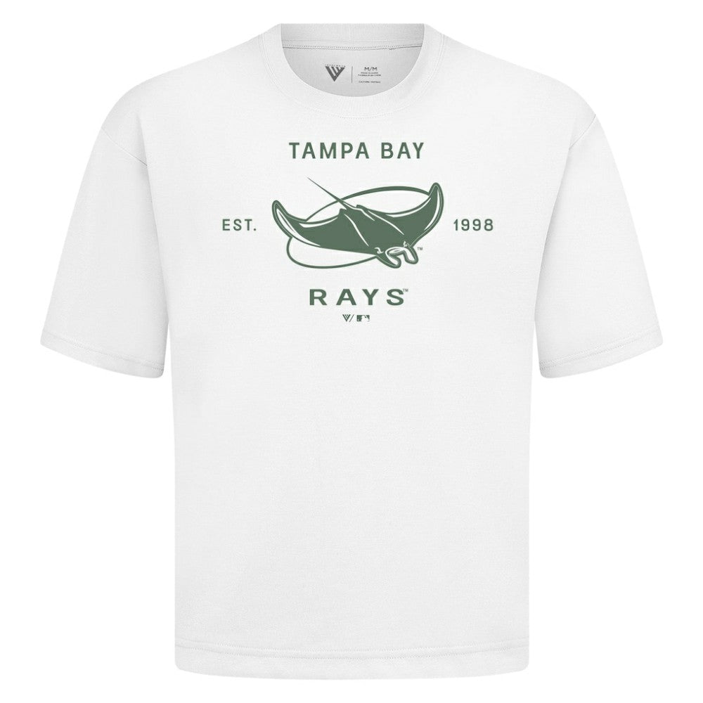 Tampa Bay Rays Levelwear Crossway Oversized Luxe Signature Knit T-Shirt Near Me
