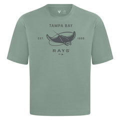 Tampa Bay Rays Levelwear Crossway Oversized Luxe Signature Knit T-Shirt Near Me
