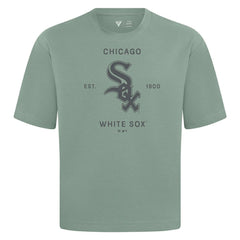 Chicago White Sox Levelwear Crossway Oversized Luxe Signature Knit T-Shirt for sale