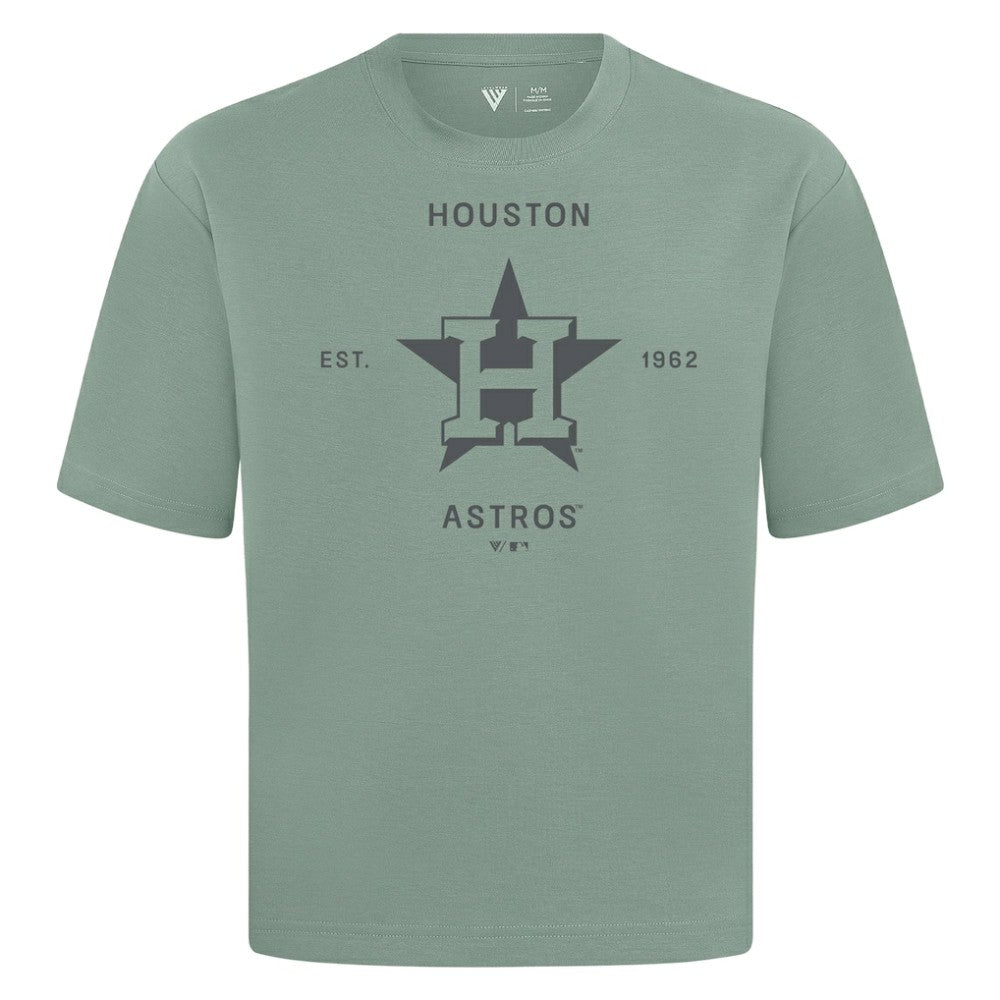 Houston Astros Levelwear Crossway Oversized Luxe Signature Knit T-Shirt Online