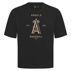 Los Angeles Angels Levelwear Crossway Oversized Luxe Signature Knit T-Shirt Online