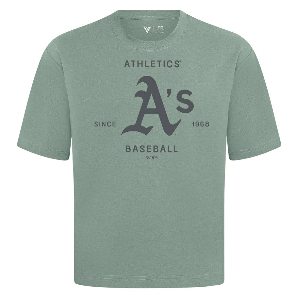 Athletics Levelwear Crossway Oversized Luxe Signature Knit T-Shirt for sale