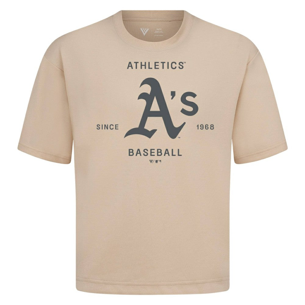 Athletics Levelwear Crossway Oversized Luxe Signature Knit T-Shirt Near Me