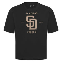 San Diego Padres Levelwear Crossway Oversized Luxe Signature Knit T-Shirt Discount