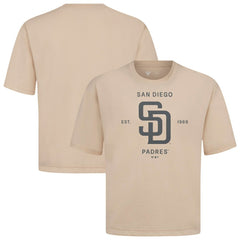 San Diego Padres Levelwear Crossway Oversized Luxe Signature Knit T-Shirt Sale