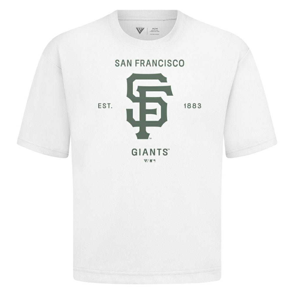 San Francisco Giants Levelwear Crossway Oversized Luxe Signature Knit T-Shirt Sale