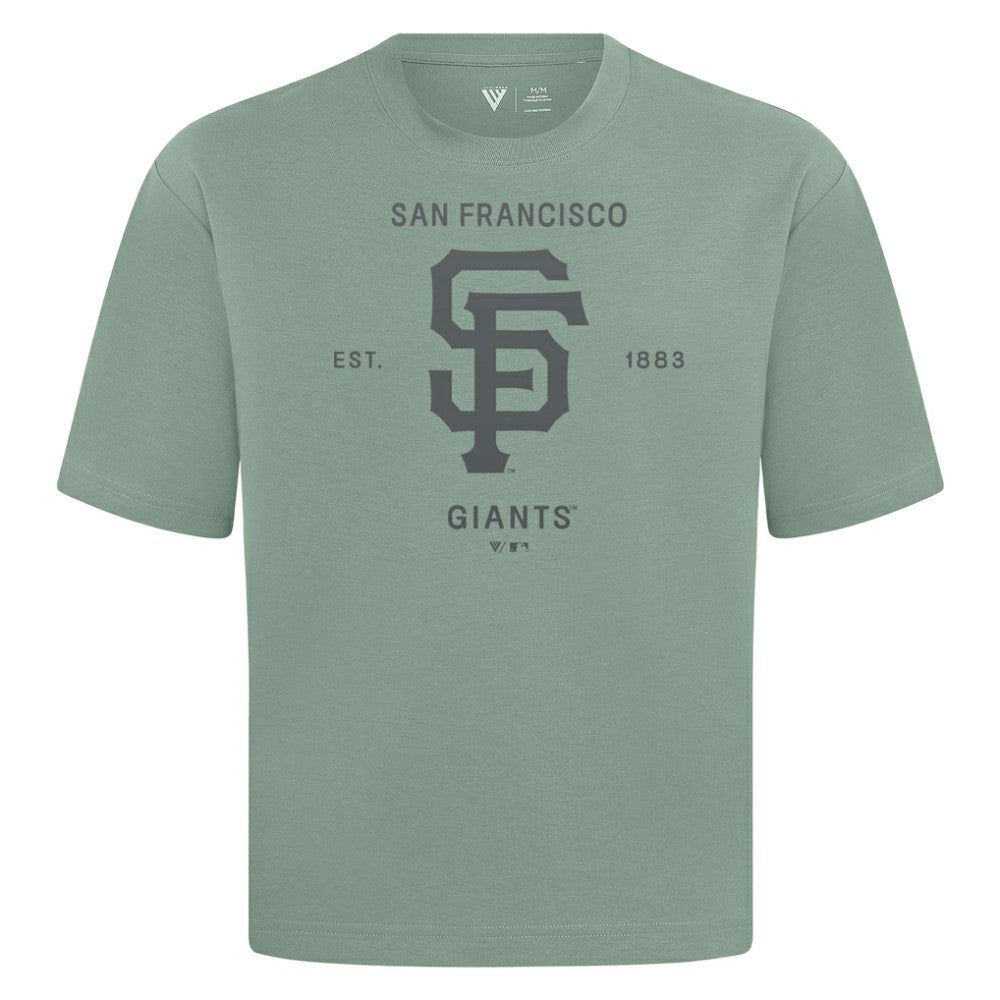 San Francisco Giants Levelwear Crossway Oversized Luxe Signature Knit T-Shirt Sale