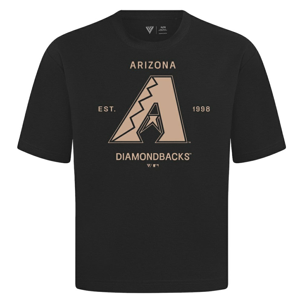 Arizona Diamondbacks Levelwear Crossway Oversized Luxe Signature Knit T-Shirt for sale