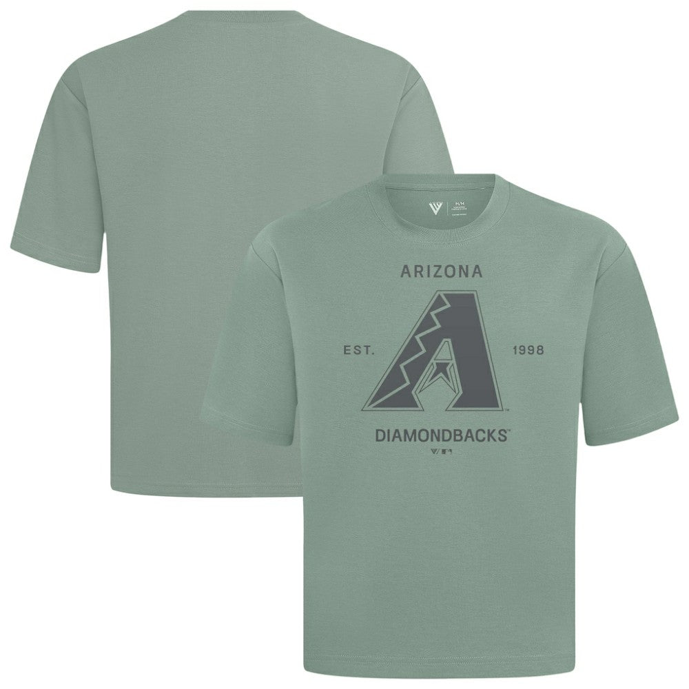Arizona Diamondbacks Levelwear Crossway Oversized Luxe Signature Knit T-Shirt Discount