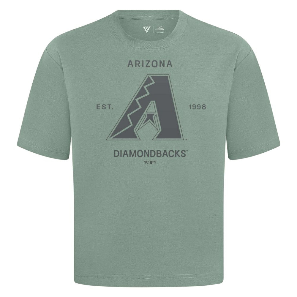 Arizona Diamondbacks Levelwear Crossway Oversized Luxe Signature Knit T-Shirt Discount