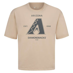 Arizona Diamondbacks Levelwear Crossway Oversized Luxe Signature Knit T-Shirt for sale