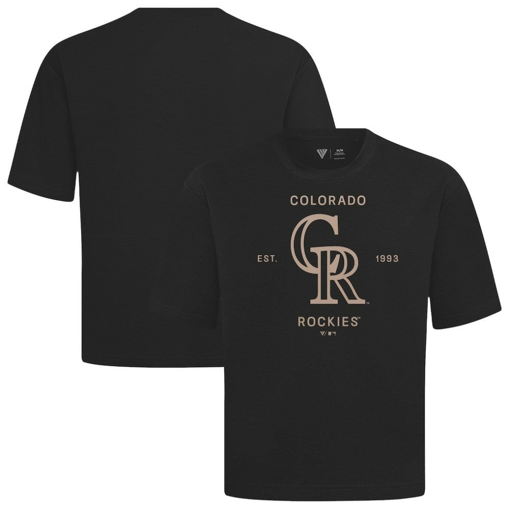 Colorado Rockies Levelwear Crossway Oversized Luxe Signature Knit T-Shirt Online