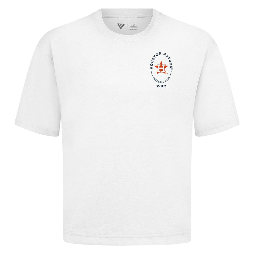 Houston Astros Levelwear Signet Oversized Luxe Signature Knit T-Shirt Near Me