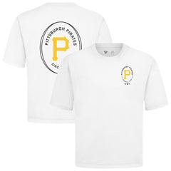 Pittsburgh Pirates Levelwear Signet Oversized Luxe Signature Knit T-Shirt Online