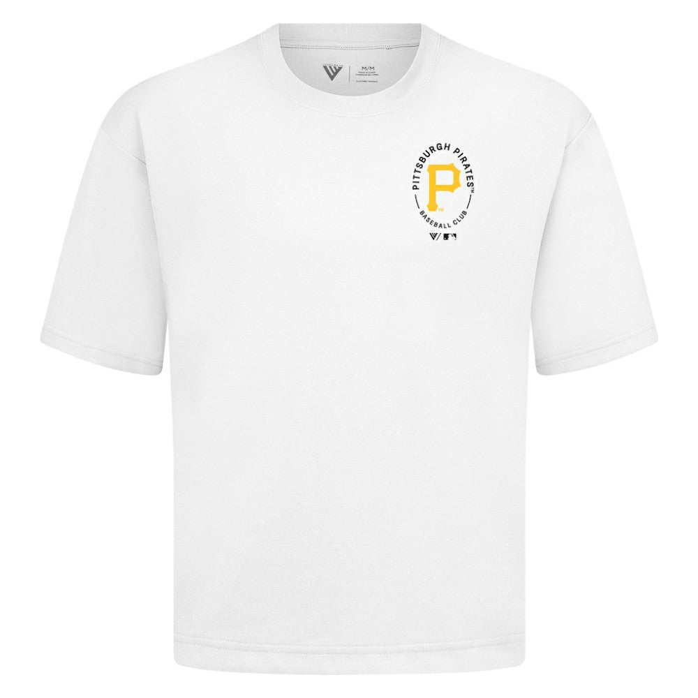 Pittsburgh Pirates Levelwear Signet Oversized Luxe Signature Knit T-Shirt Online