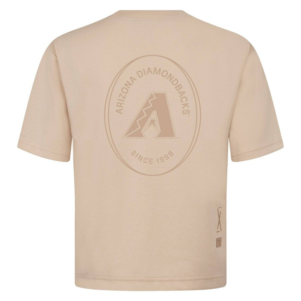 Arizona Diamondbacks Levelwear Signet Oversized Luxe Signature Knit T-Shirt Outlet