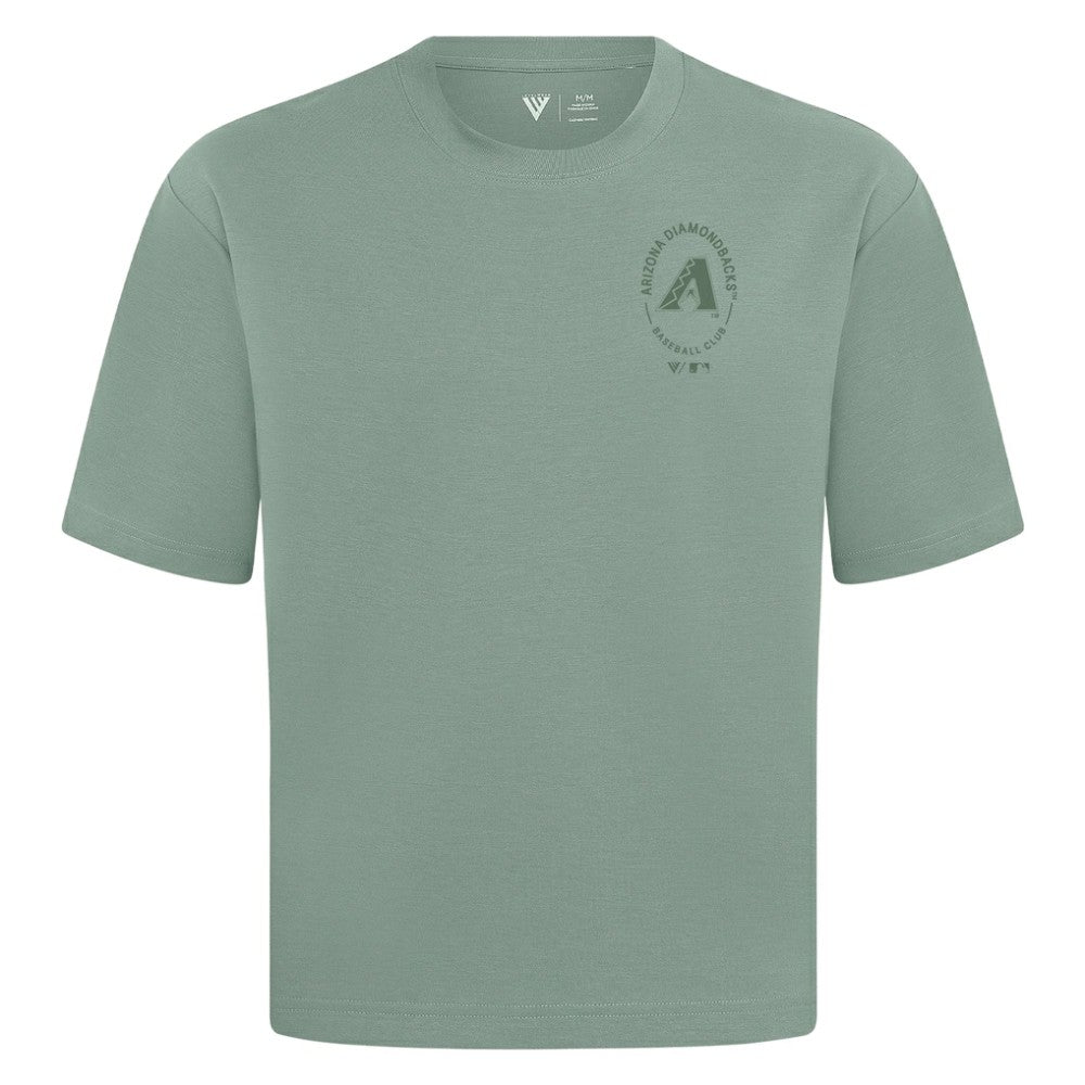 Arizona Diamondbacks Levelwear Signet Oversized Luxe Signature Knit T-Shirt for sale