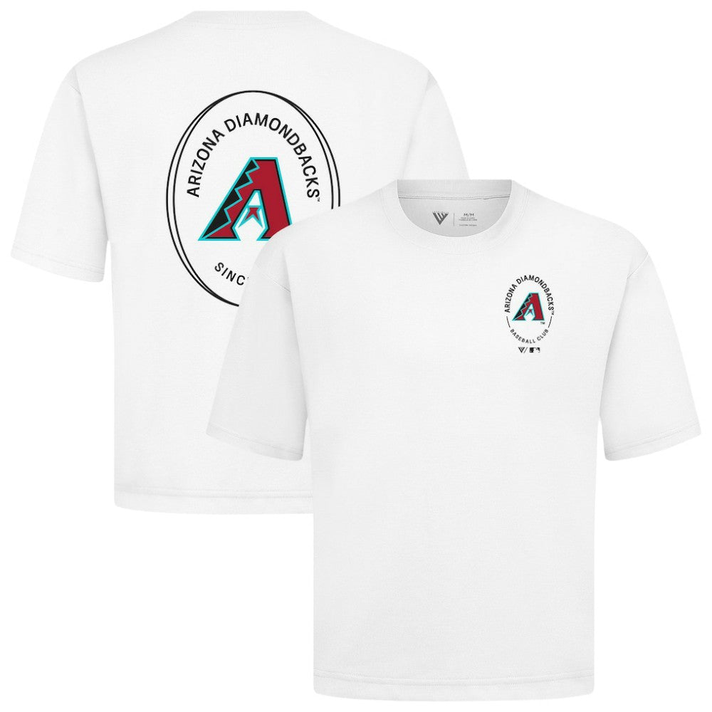 Arizona Diamondbacks Levelwear Signet Oversized Luxe Signature Knit T-Shirt Near Me