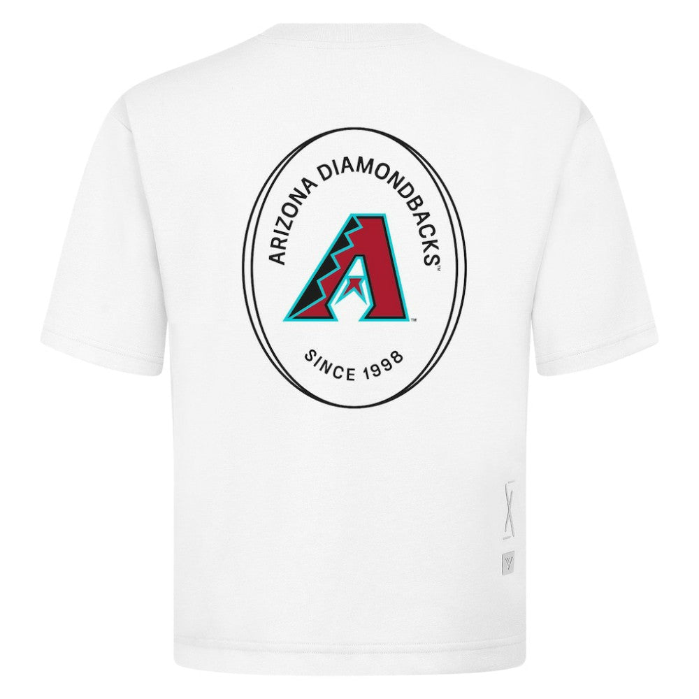 Arizona Diamondbacks Levelwear Signet Oversized Luxe Signature Knit T-Shirt Near Me