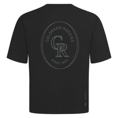 Colorado Rockies Levelwear Signet Oversized Luxe Signature Knit T-Shirt Near Me