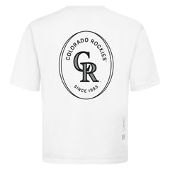 Colorado Rockies Levelwear Signet Oversized Luxe Signature Knit T-Shirt Outlet