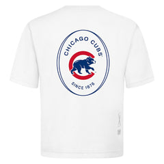 Chicago Cubs Levelwear Signet Oversized Luxe Signature Knit T-Shirt Near Me