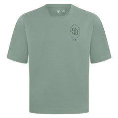 San Diego Padres Levelwear Signet Oversized Luxe Signature Knit T-Shirt Sale