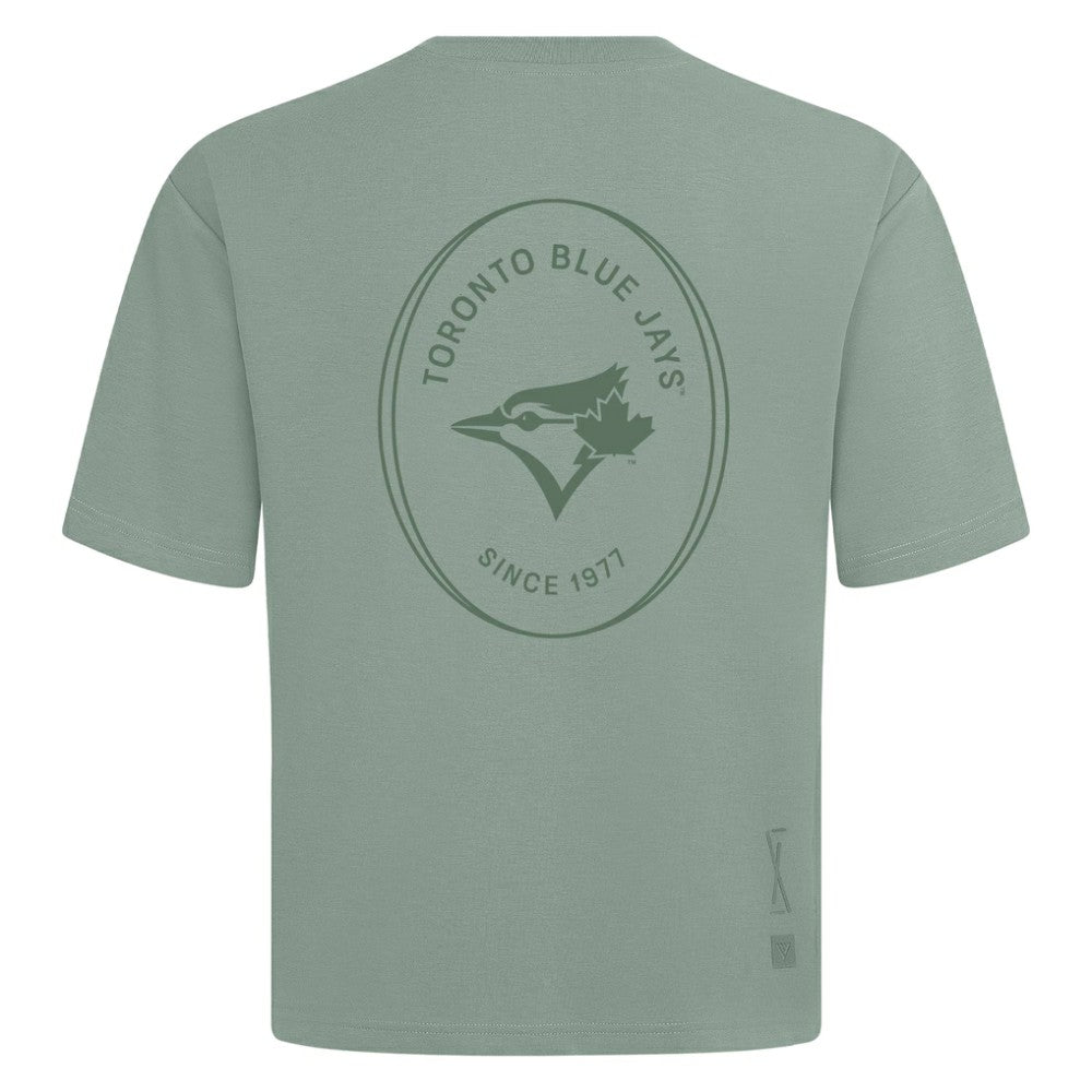 Toronto Blue Jays Levelwear Signet Oversized Luxe Signature Knit T-Shirt Near Me