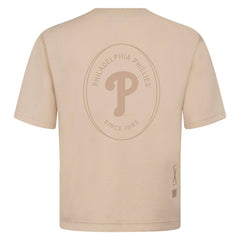 Philadelphia Phillies Levelwear Signet Oversized Luxe Signature Knit T-Shirt Sale