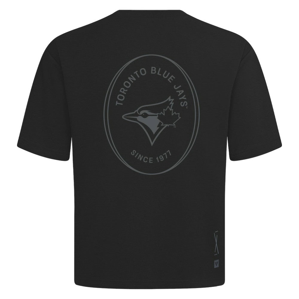 Toronto Blue Jays Levelwear Signet Oversized Luxe Signature Knit T-Shirt Online