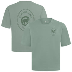 Chicago Cubs Levelwear Signet Oversized Luxe Signature Knit T-Shirt Outlet
