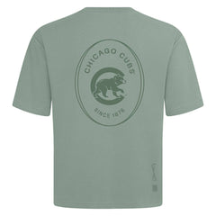 Chicago Cubs Levelwear Signet Oversized Luxe Signature Knit T-Shirt Outlet