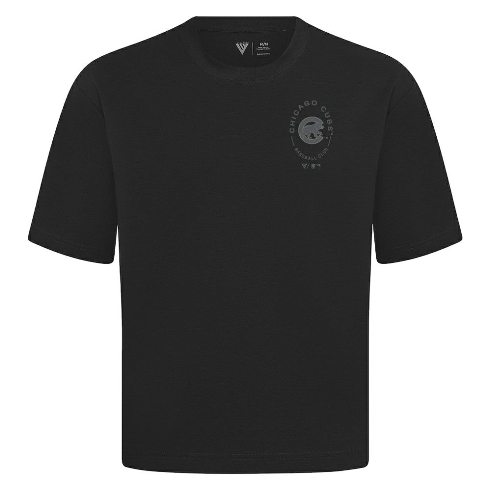 Chicago Cubs Levelwear Signet Oversized Luxe Signature Knit T-Shirt Online