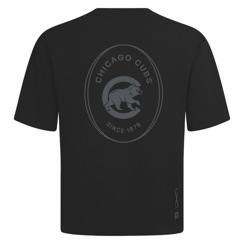 Chicago Cubs Levelwear Signet Oversized Luxe Signature Knit T-Shirt Online