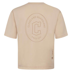 Cleveland Guardians Levelwear Signet Oversized Luxe Signature Knit T-Shirt Sale