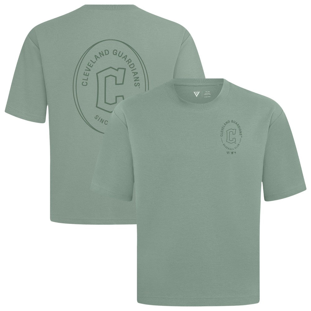 Cleveland Guardians Levelwear Signet Oversized Luxe Signature Knit T-Shirt Discount