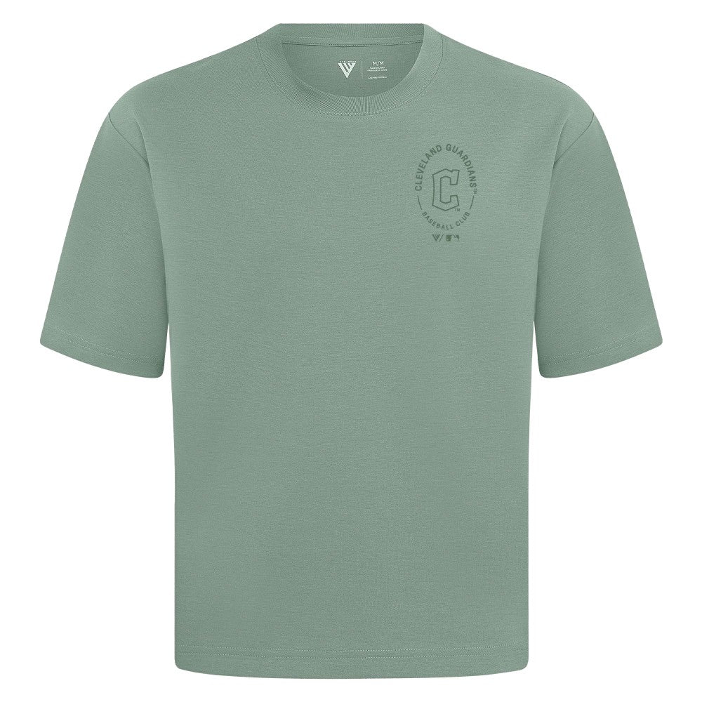 Cleveland Guardians Levelwear Signet Oversized Luxe Signature Knit T-Shirt Discount