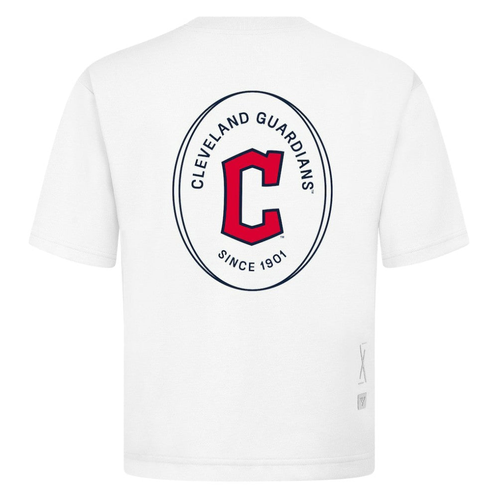 Cleveland Guardians Levelwear Signet Oversized Luxe Signature Knit T-Shirt Discount