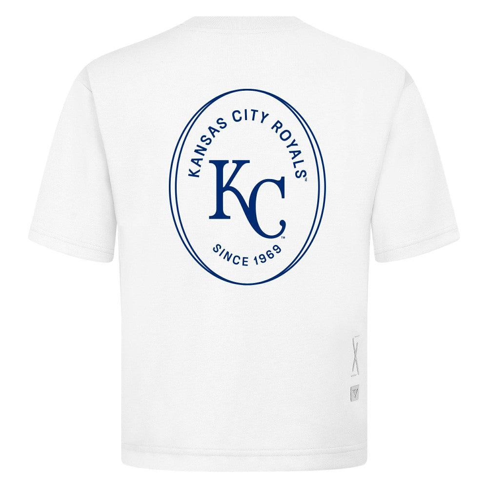 Kansas City Royals Levelwear Signet Oversized Luxe Signature Knit T-Shirt Near Me