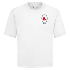 Boston Red Sox Levelwear Signet Oversized Luxe Signature Knit T-Shirt Sale