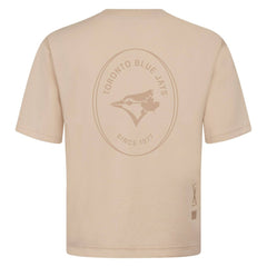 Toronto Blue Jays Levelwear Signet Oversized Luxe Signature Knit T-Shirt Discount