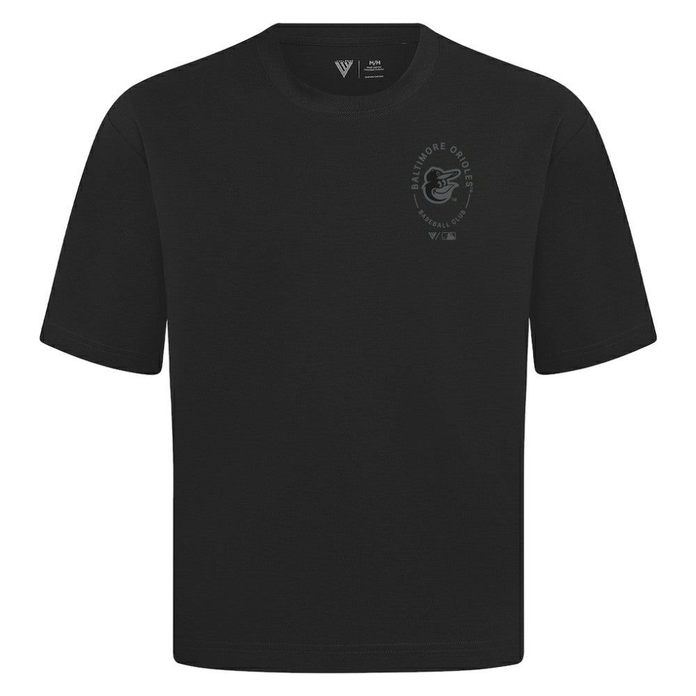 Baltimore Orioles Levelwear Signet Oversized Luxe Signature Knit T-Shirt Outlet