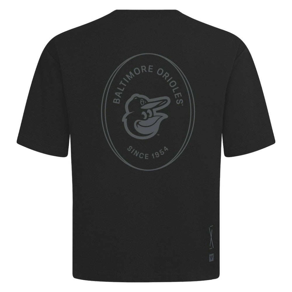 Baltimore Orioles Levelwear Signet Oversized Luxe Signature Knit T-Shirt Outlet