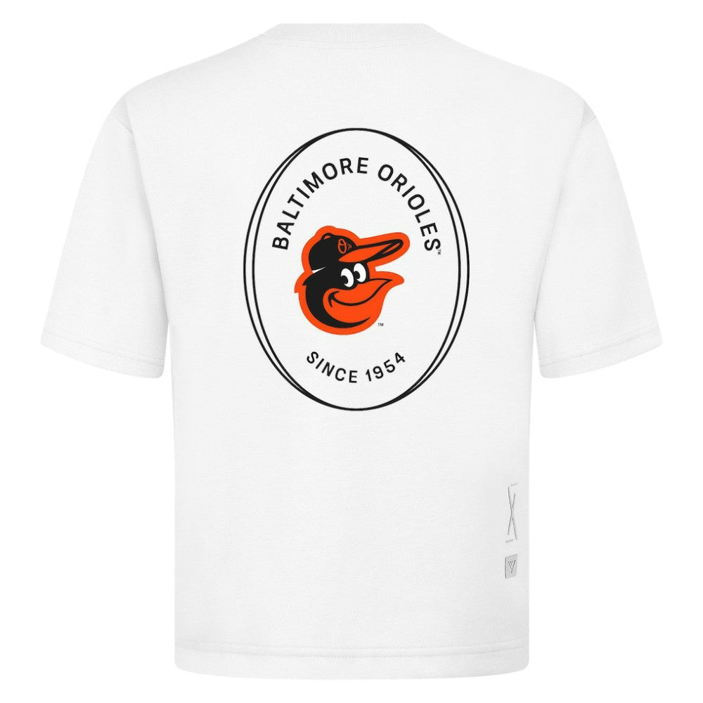 Baltimore Orioles Levelwear Signet Oversized Luxe Signature Knit T-Shirt Near Me